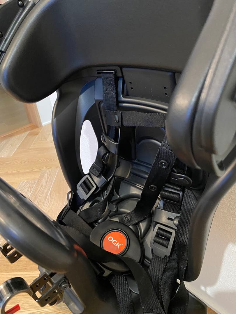 OGK フロントベビーシート FBC-011DX5 レインカバー付き