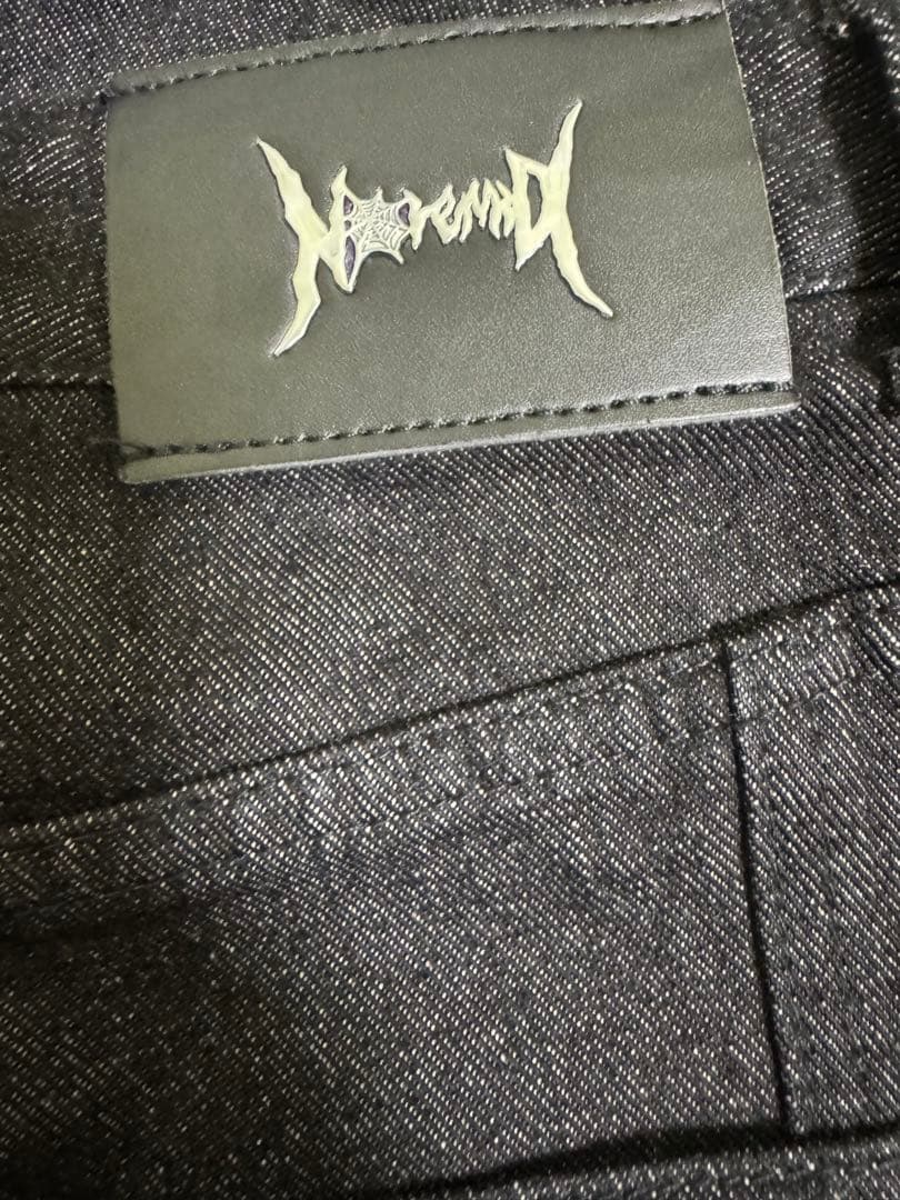 NOREMID 赤刺繍デニム