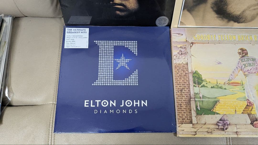 Elton John レコード 4枚セット　輸入盤