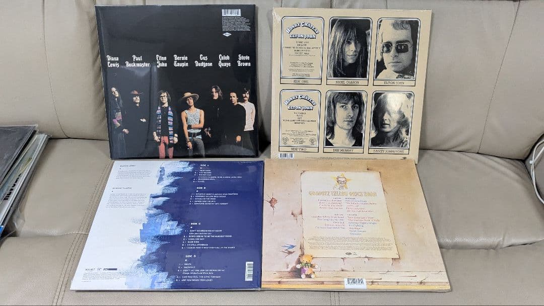 Elton John レコード 4枚セット　輸入盤