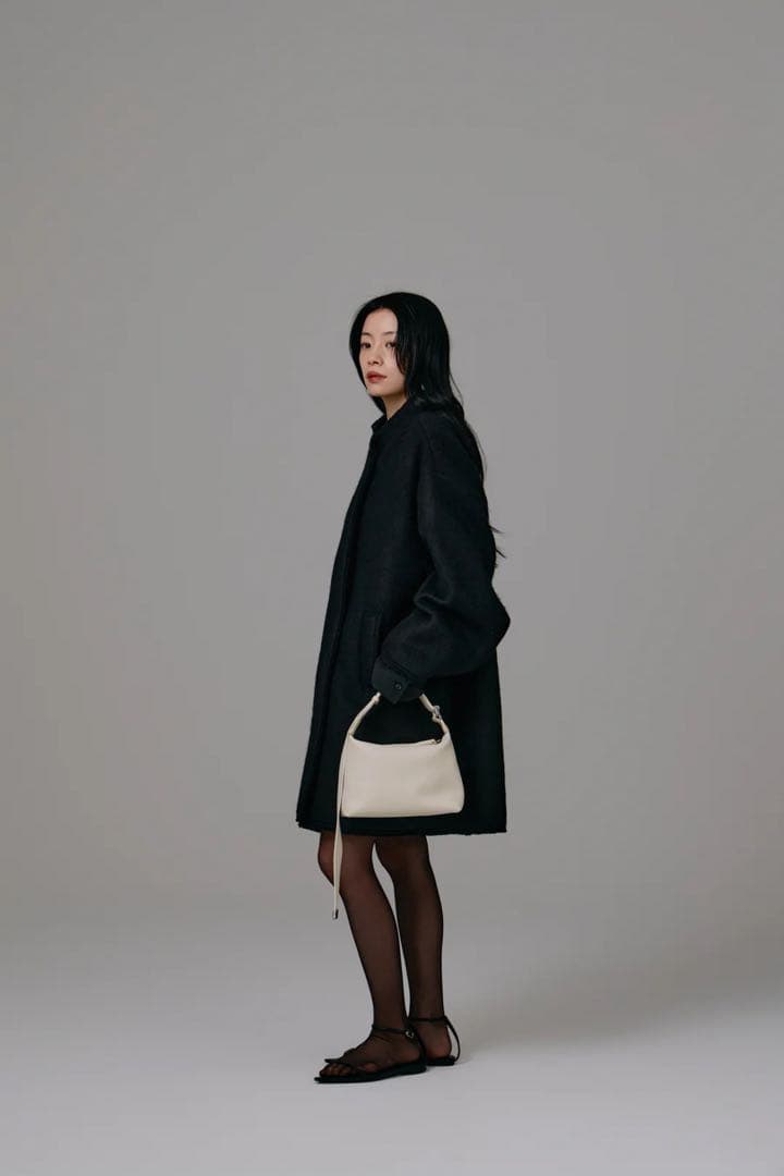 週末限定価格　【今季】louren shaggy half coat