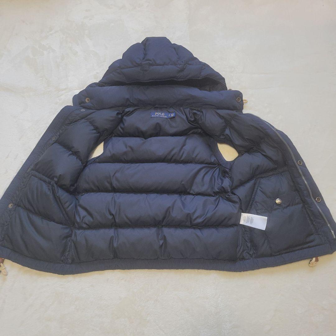2way✨ポロラルフローレン　ダウンベスト　ポニー刺繍　フード取り外し可能　現行