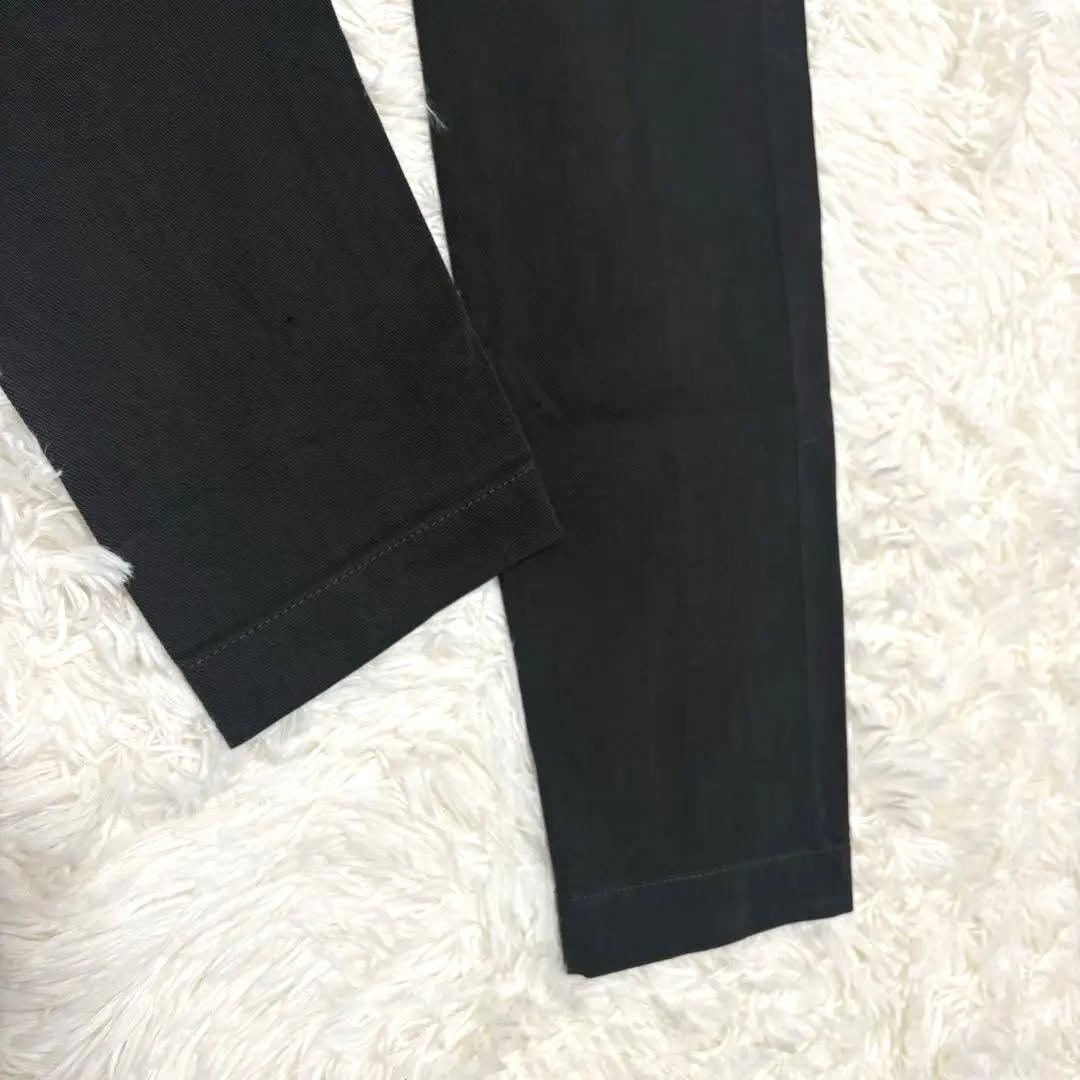 美品 ブルネロクチネリ ストレッチスリムパンツ 濃灰 42 L位 イタリア製