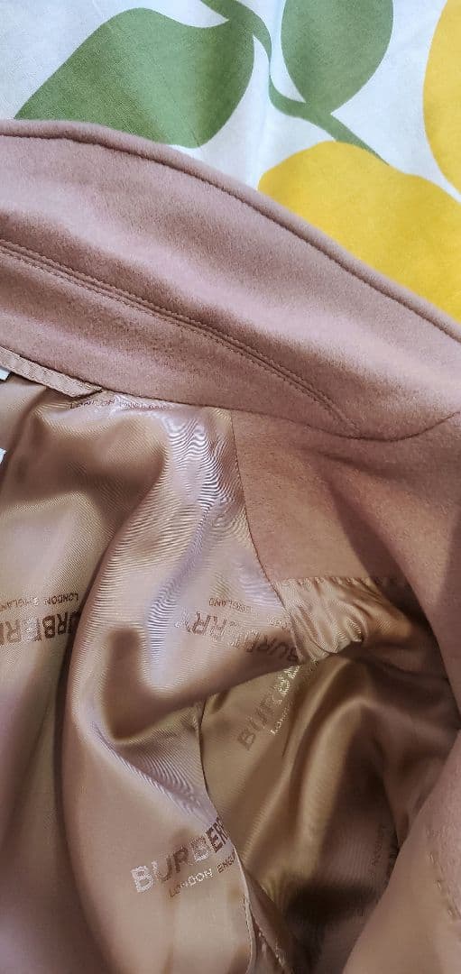 ☆BURBERRY　カシミヤ　ロングコート