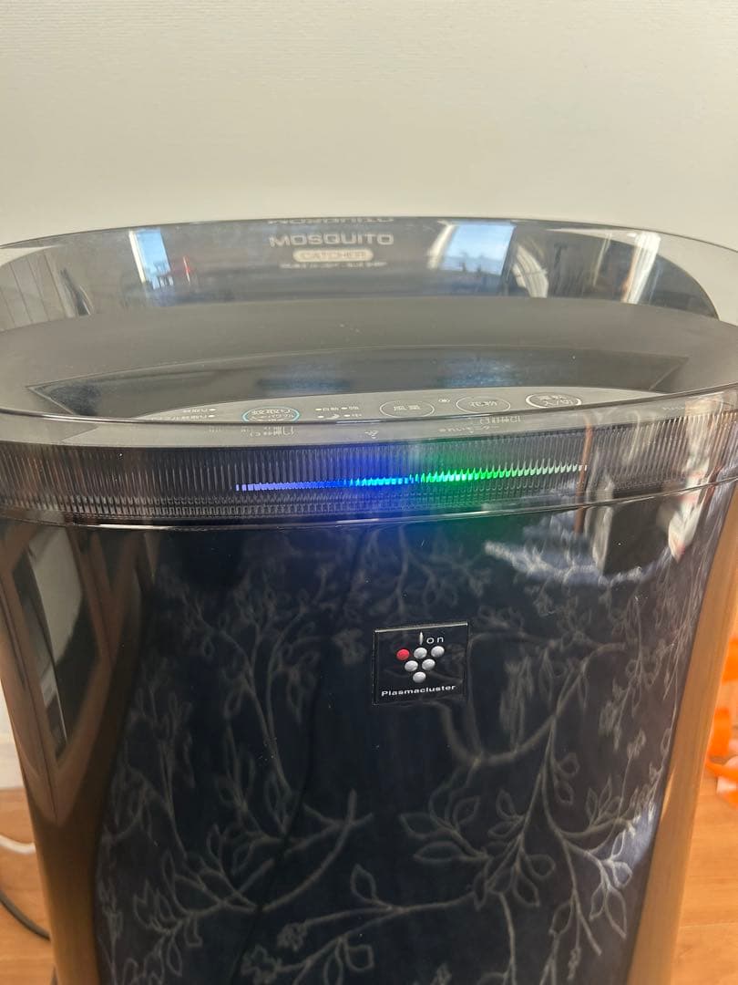 シャープ　空気清浄機　蚊取り機能付き　プラズマクラスター　ブラックFU-LK50