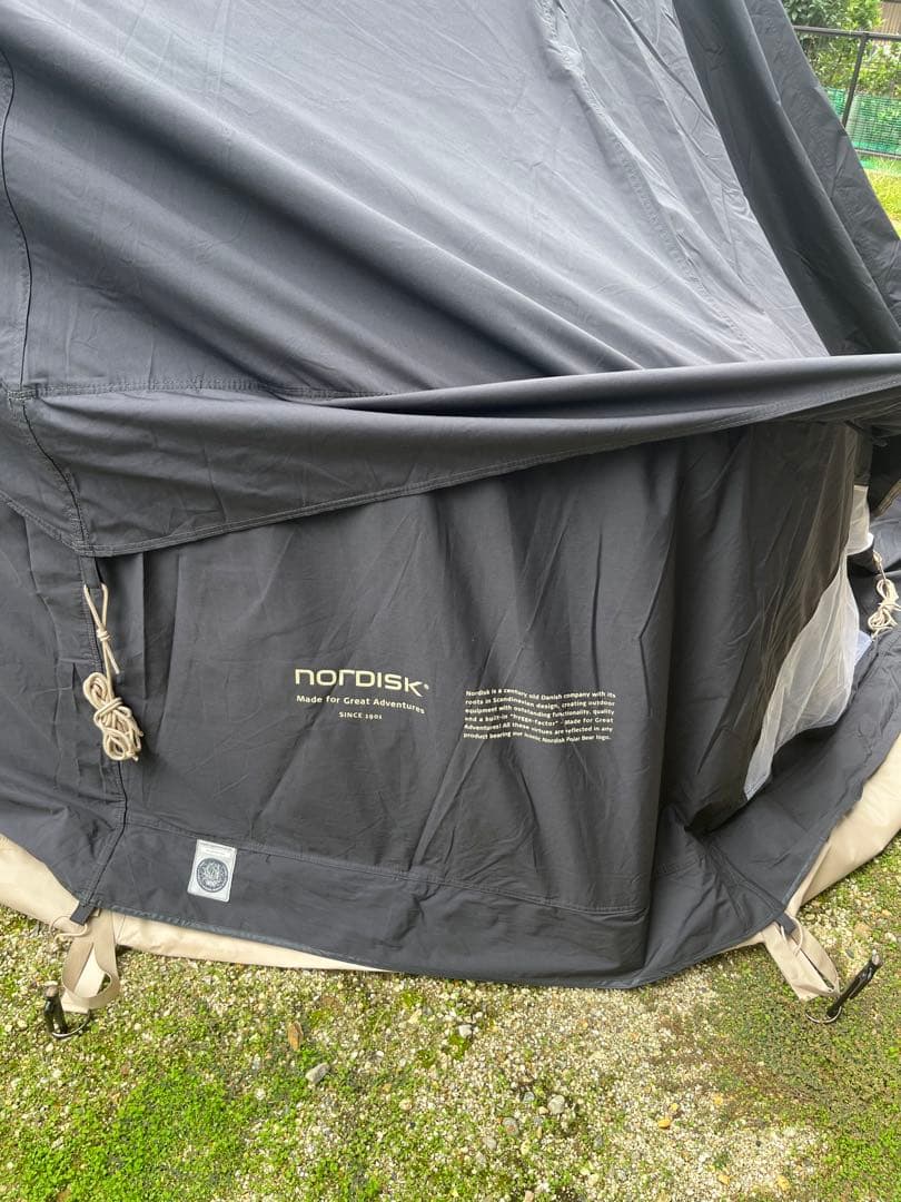 中古美品 ノルディスク アスガルド12.6 ブラックエディション Asgard