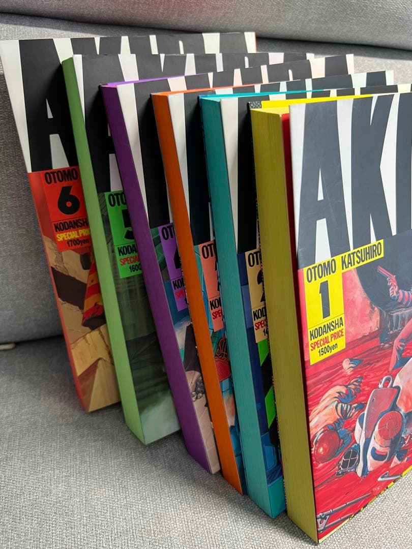 AKIRA 全6巻セット 大友克洋(日本語)