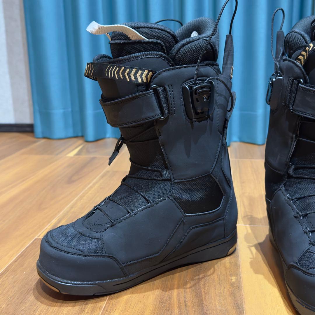 【美品】DEELUXE ID 6.3 スノーボードブーツ 24.5cm ブラック