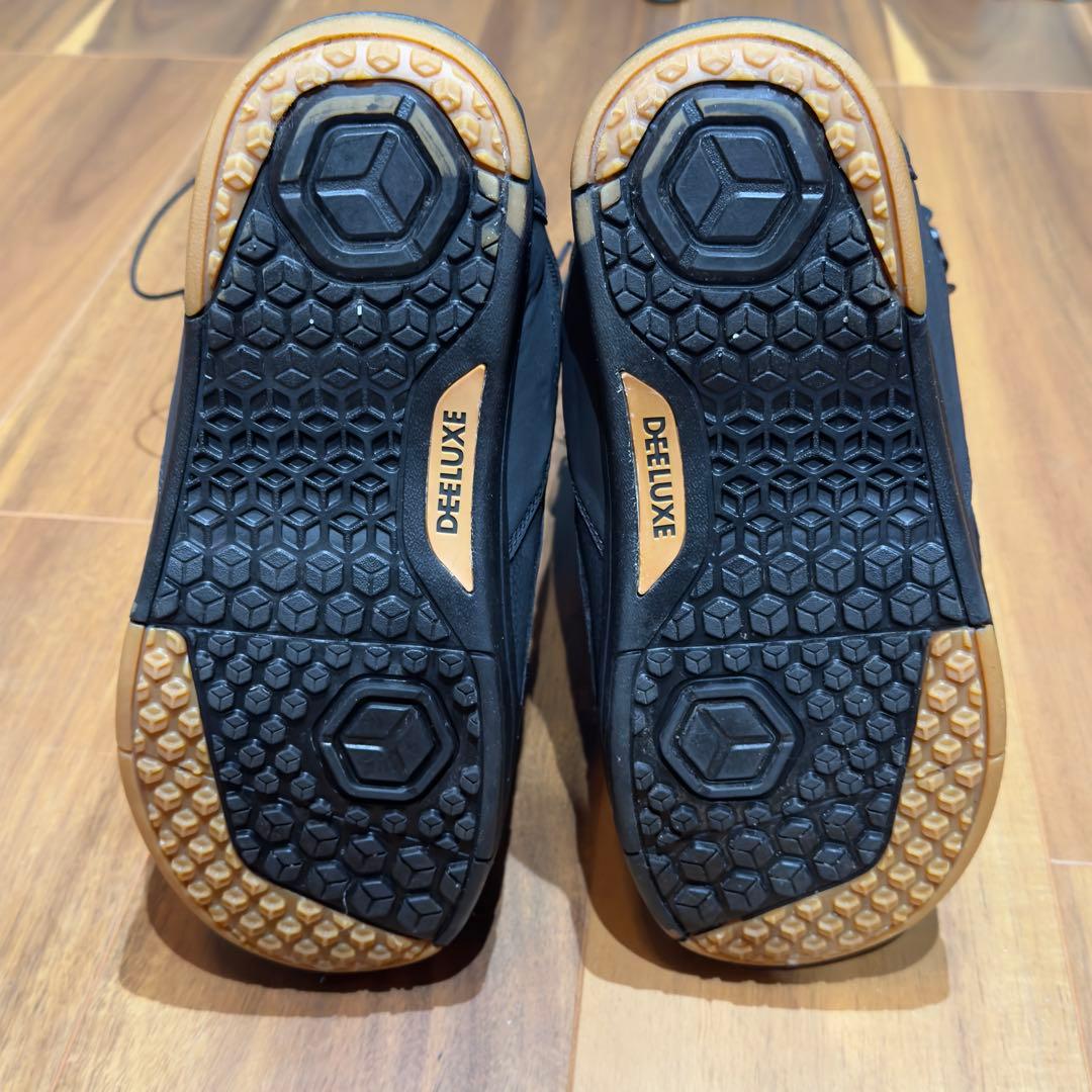 【美品】DEELUXE ID 6.3 スノーボードブーツ 24.5cm ブラック