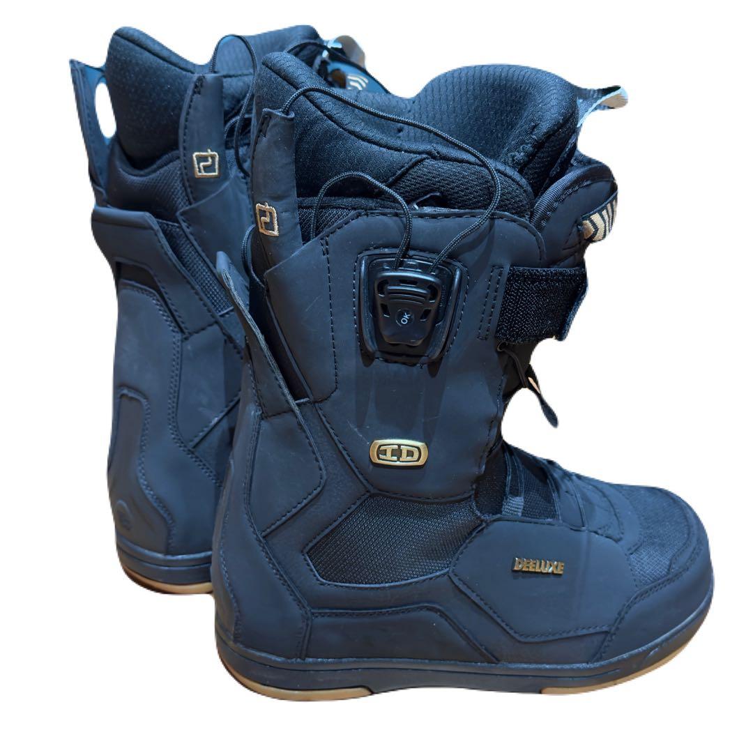 【美品】DEELUXE ID 6.3 スノーボードブーツ 24.5cm ブラック
