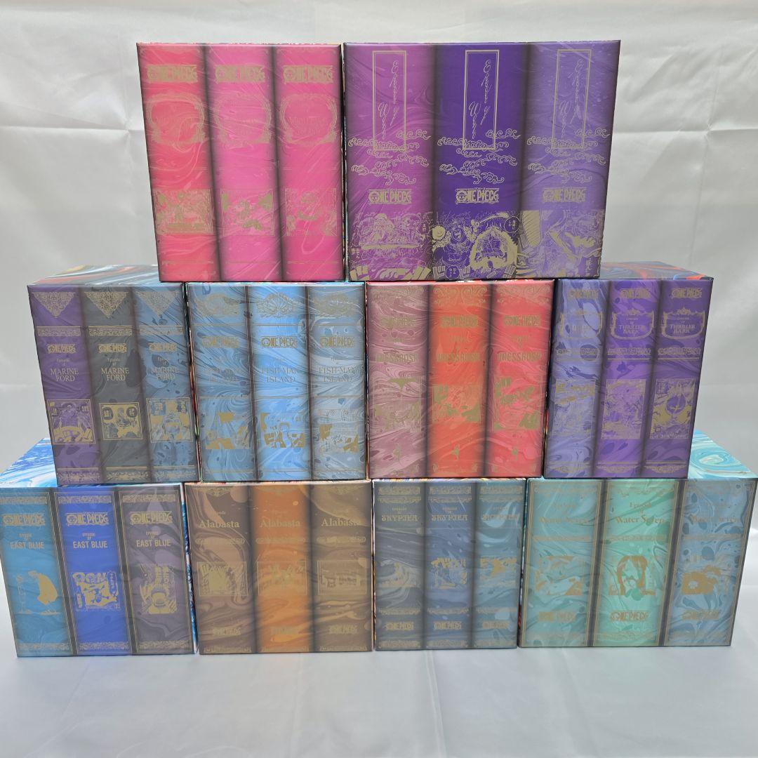 ONEPIECE EP BOX 1-10セット/全巻初版/極美品/W06