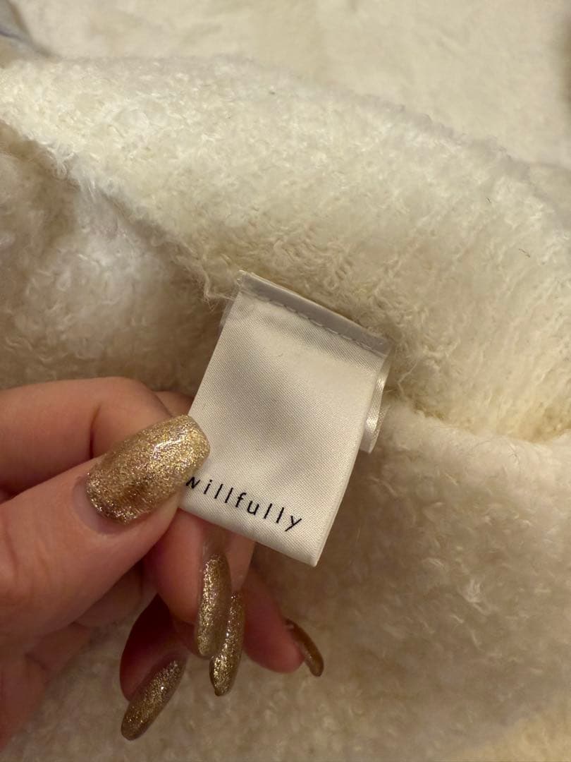 willfully ニットドローストリングパンツ