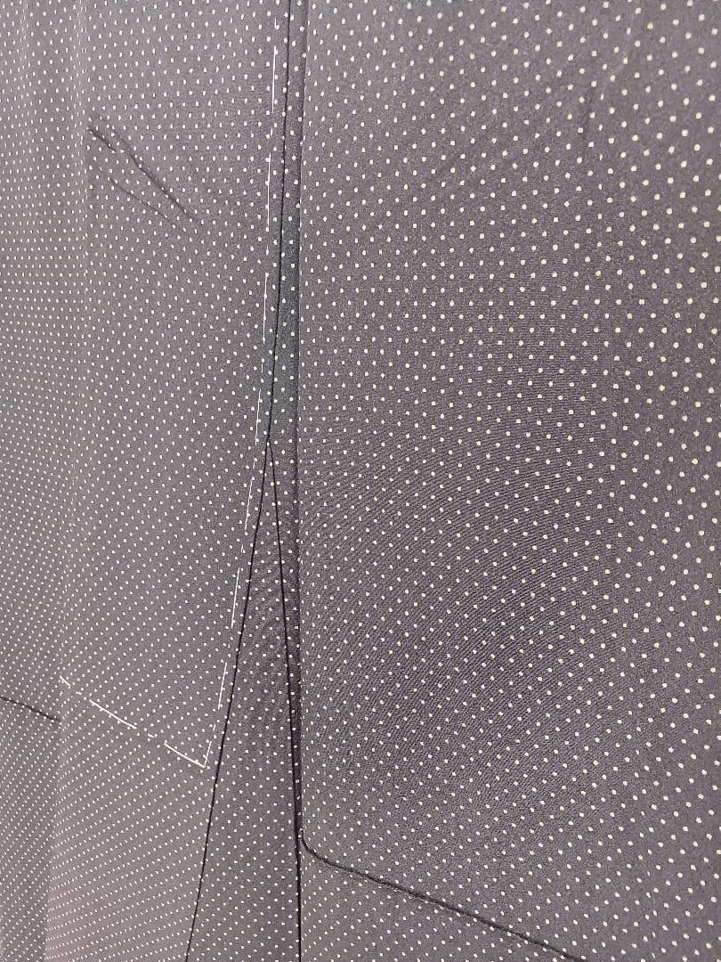 ［付下げ］新品未使用品　しつけ有り　作家物　落款有り　K-386