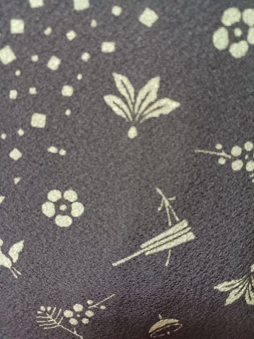 ［付下げ］新品未使用品　しつけ有り　作家物　落款有り　K-386