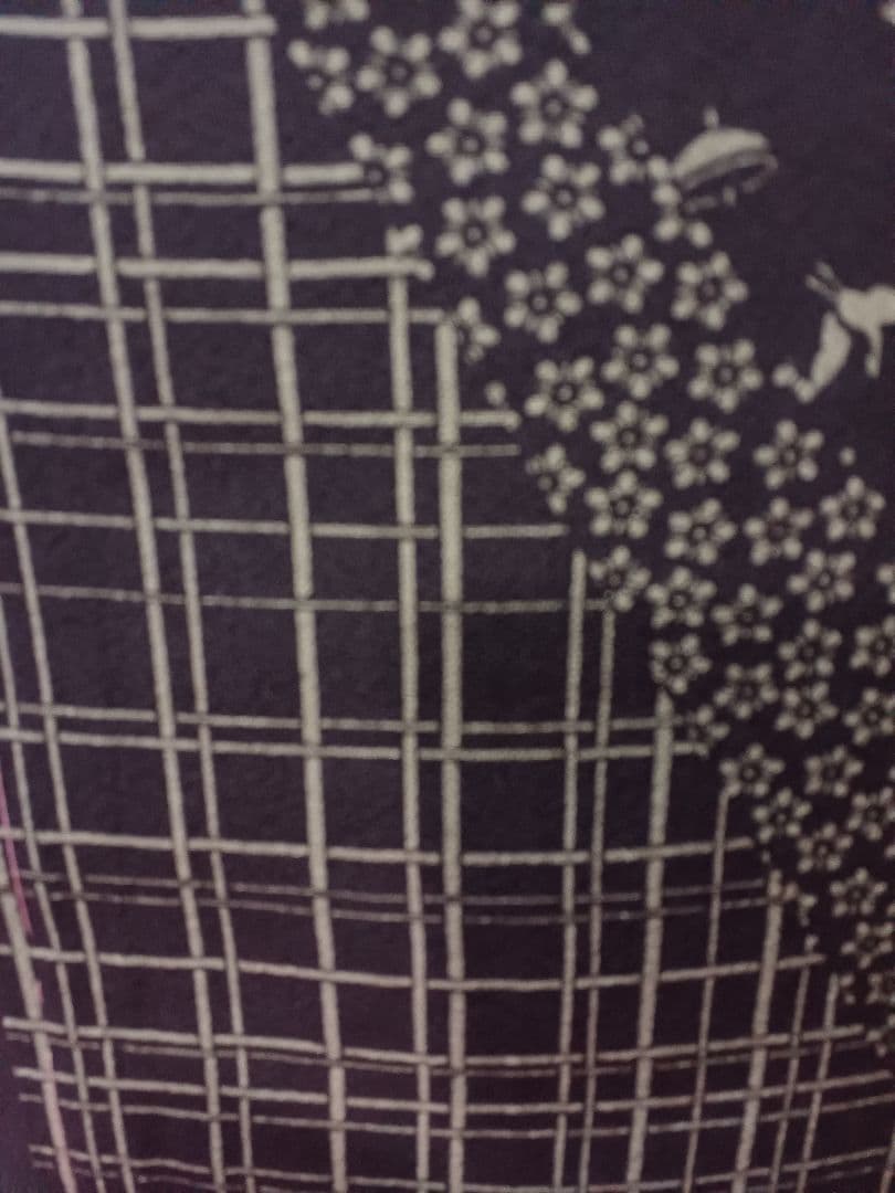 ［付下げ］新品未使用品　しつけ有り　作家物　落款有り　K-386