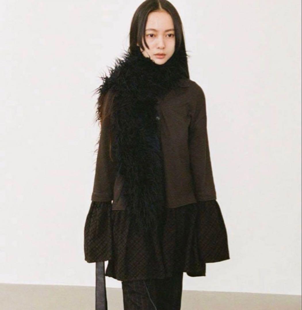 OUR LEGACY floss scarf ファーマフラー