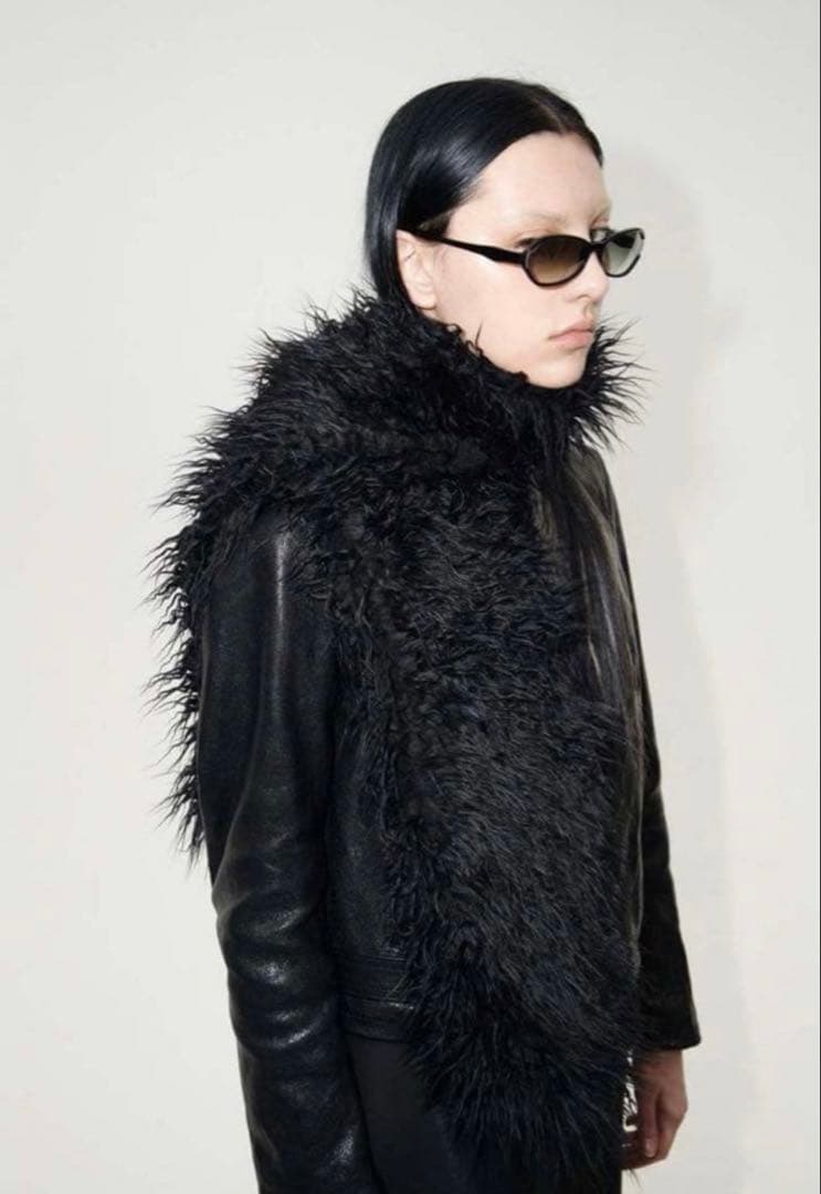 OUR LEGACY floss scarf ファーマフラー