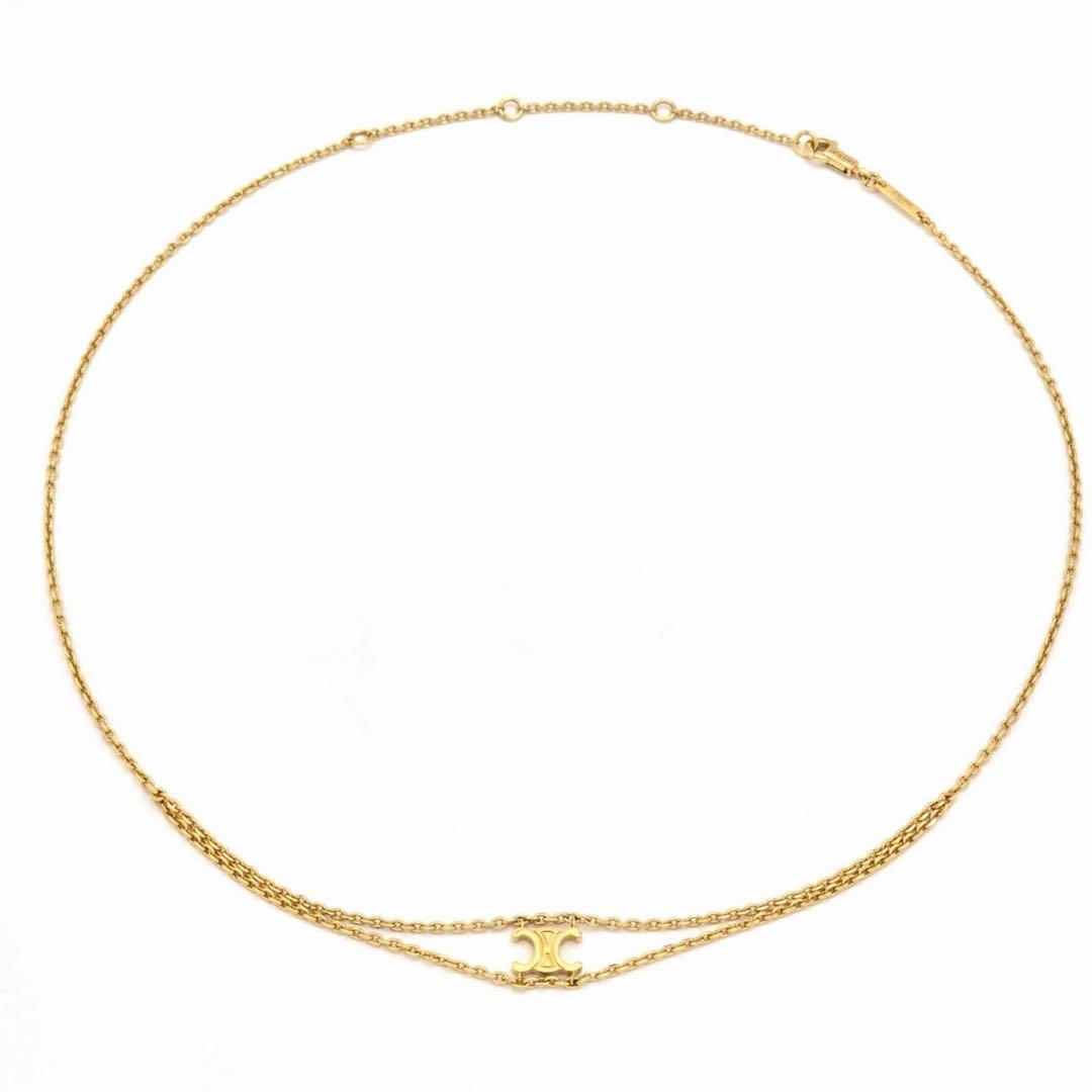 セリーヌ トリオンフ サスペンダー ネックレス