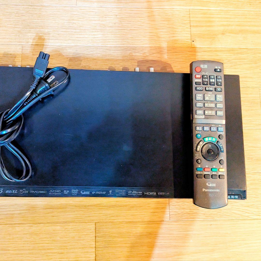 Panasonic　パナソニック　ブルーレイレコーダー 3チューナー　3番組同