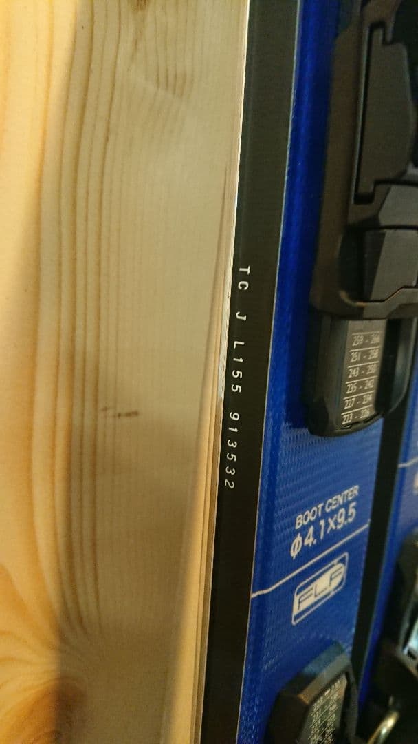 OGASAKA 未使用155cm TC-JL 簡単調整223～322㎜スキー板