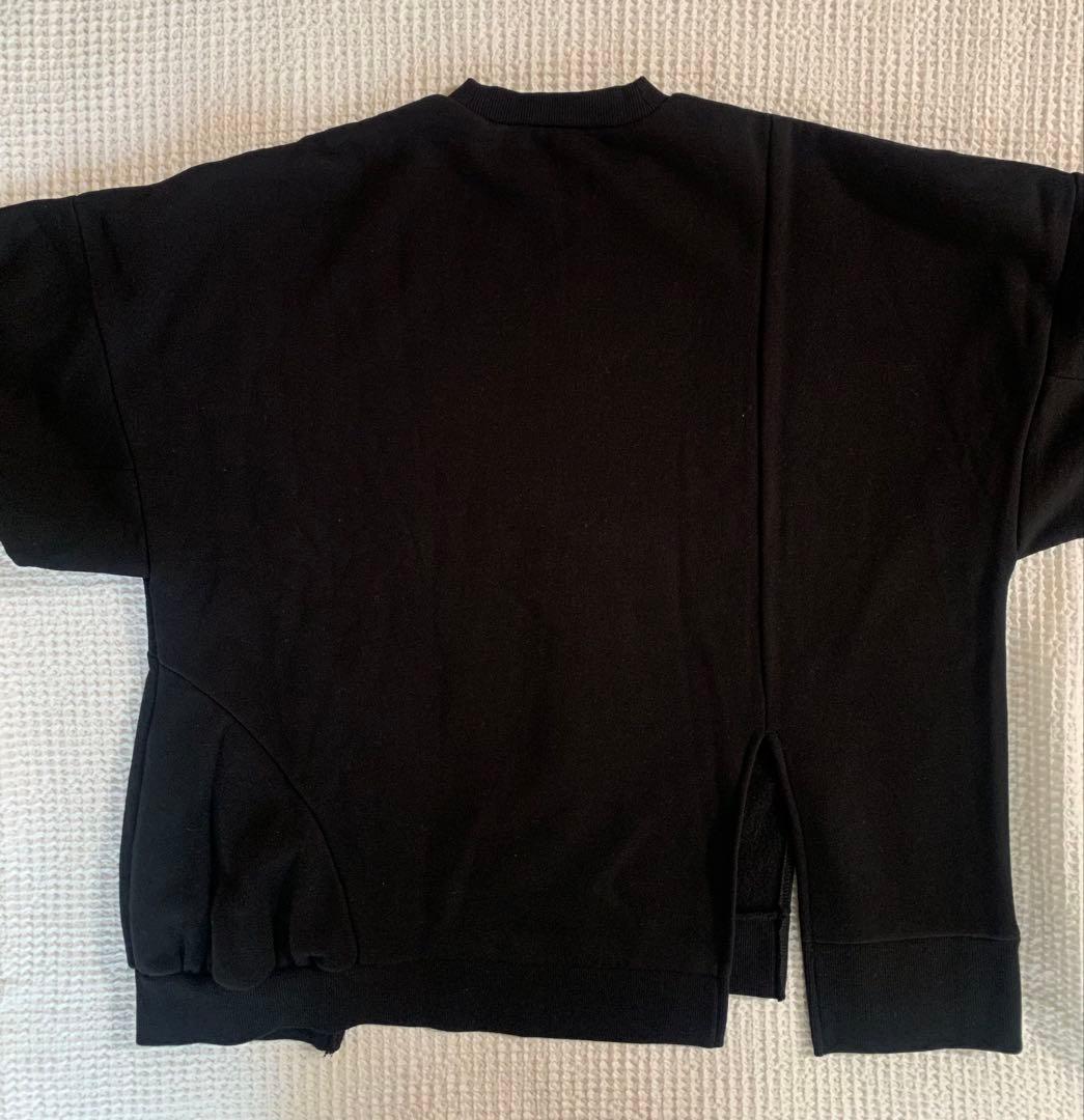 nägonstans ブラック スウェット