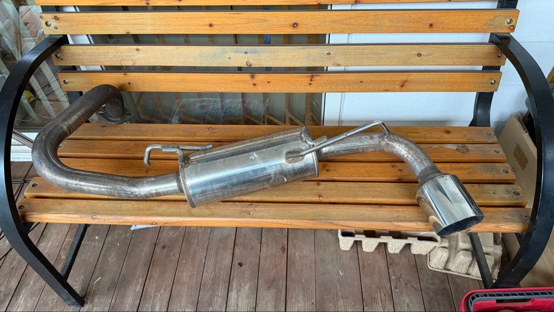 パジェロミニ H58A 社外マフラー