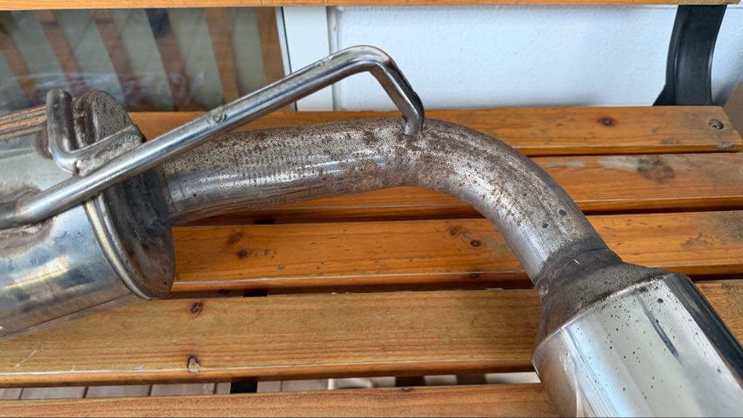 パジェロミニ H58A 社外マフラー