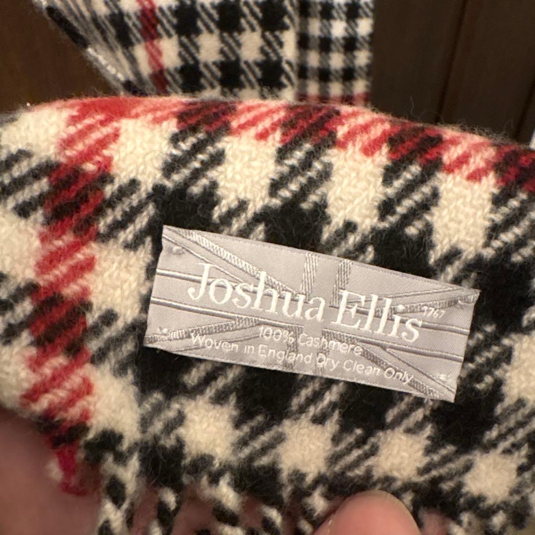 Joshua Ellis ジョシュアエリス カシミヤ マフラー