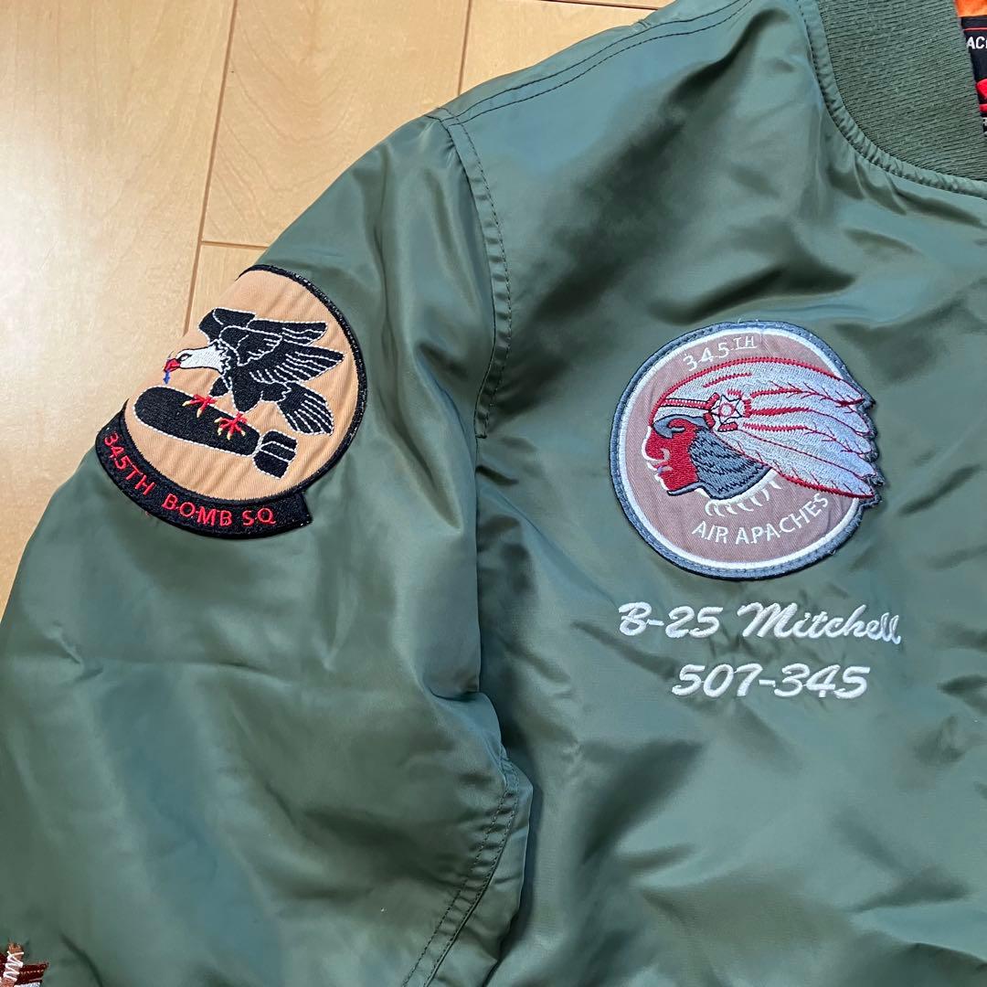 R*a様 Schott ショット MA-1 フライト ジャケット カーキ