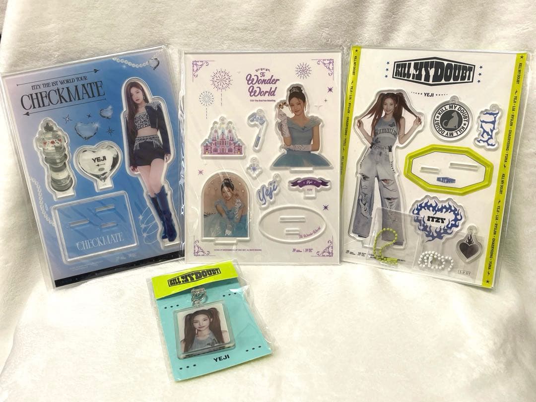 ITZY イェジ アクスタ キーホルダー セット