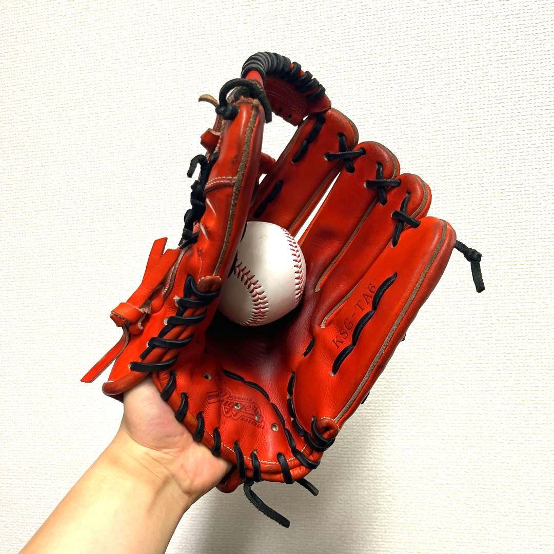 984 スラッガー 型抜群 極美品 即戦力 硬式 内野手用グローブ