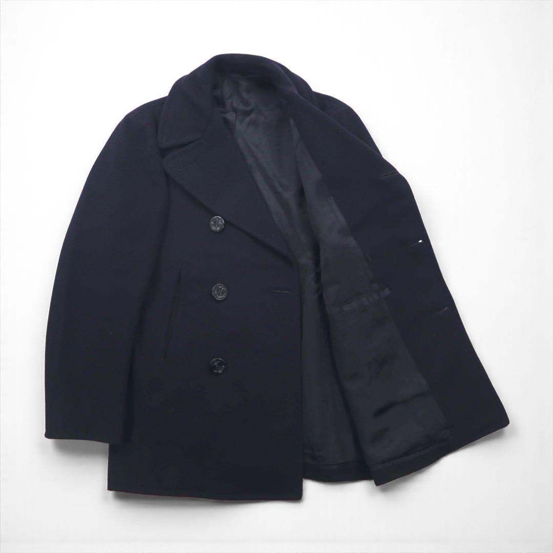 US NAVY 60s Vintage Pea Coat ピーコート L