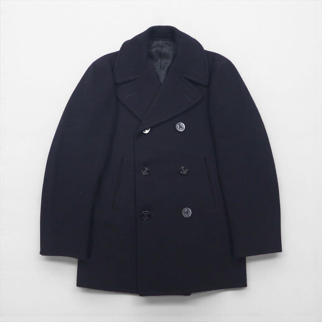 US NAVY 60s Vintage Pea Coat ピーコート L