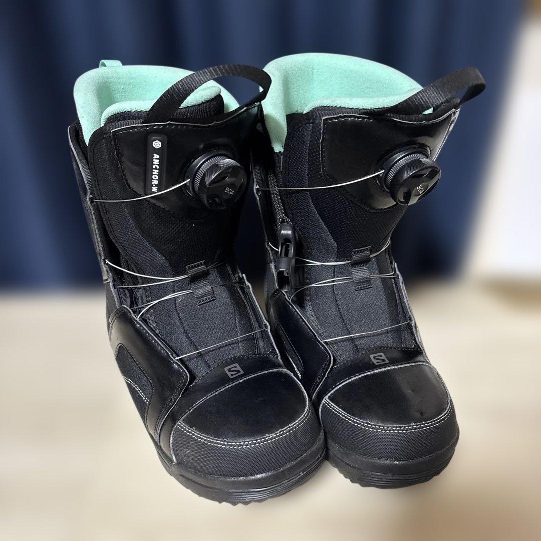 jinta93 SALOMON スノーブーツ　サロモン BOA 25センチ
