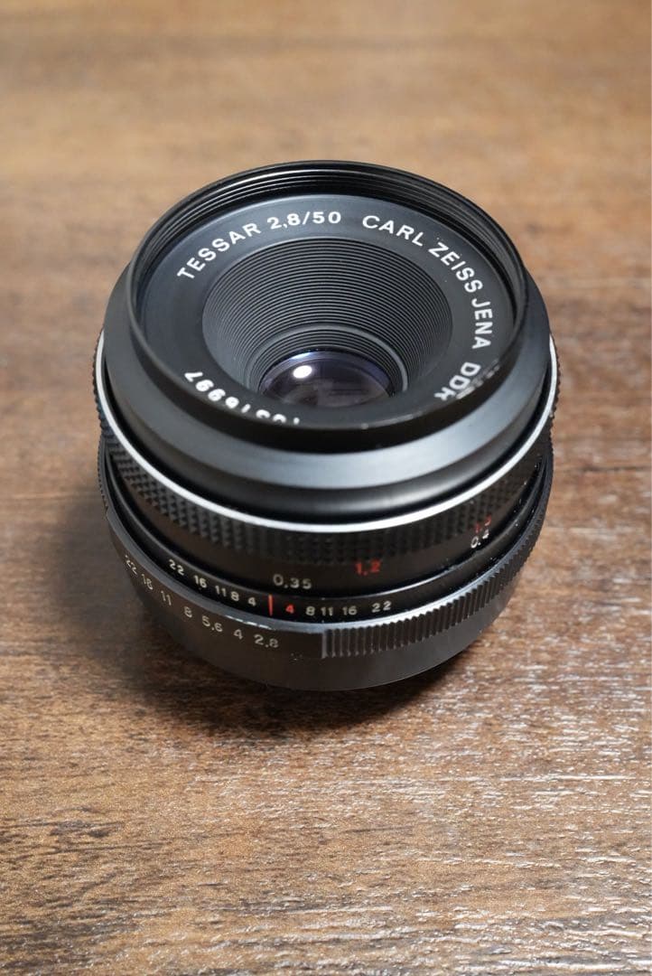CARL ZEISS JENA TESSAR 2.8/50 レンズ