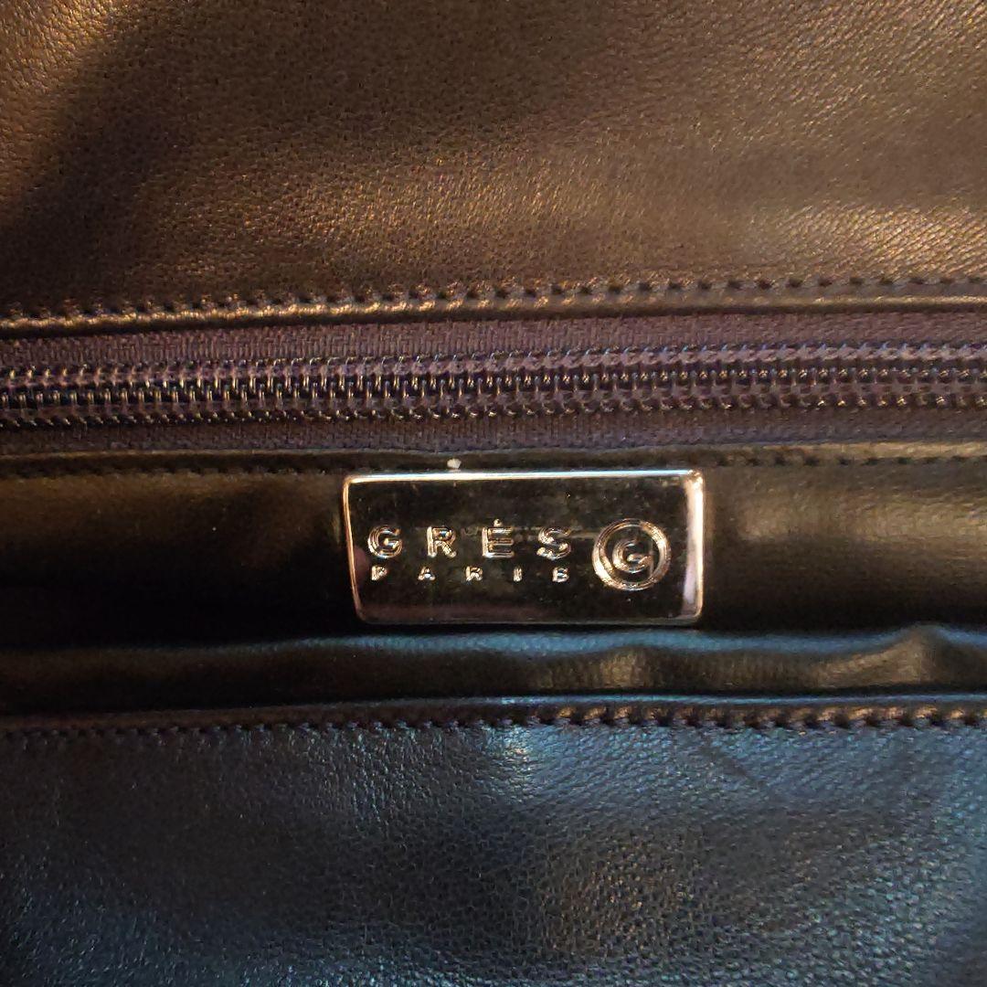 GRES.グレ.バッグ.濃紺.PARIS.パリ.