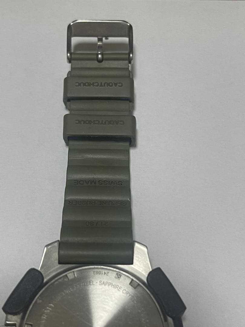 Victorinox ビクトリノックス ラバーベルト 腕時計 カーキ 美品