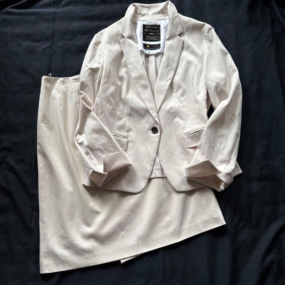 サイズ13（LL） Reflect 匠ジャケット　スカート　セットアップ　洗濯可
