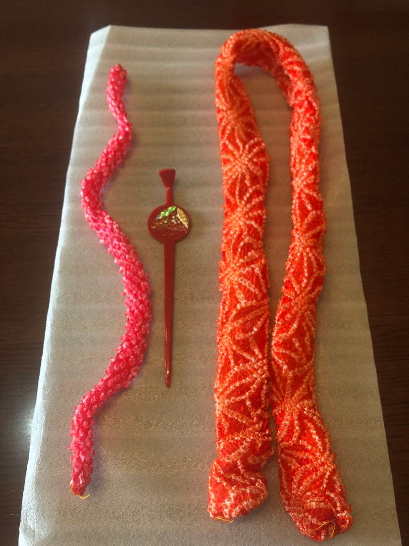 【7点セット！】アンティーク　七五三 かんざし・扇子・はこせこセット　骨董　昭和