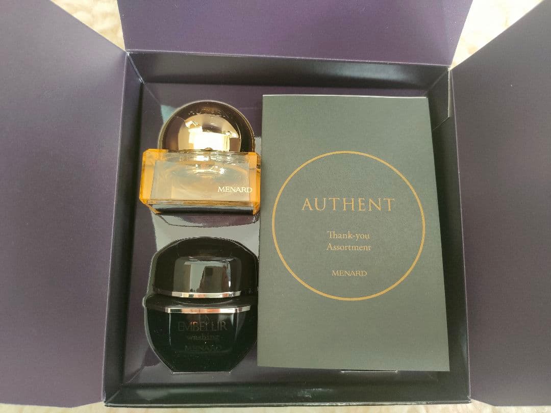 未使用⟡.·メナード オーセントクリーム II エンベリエ ミニボトル4点