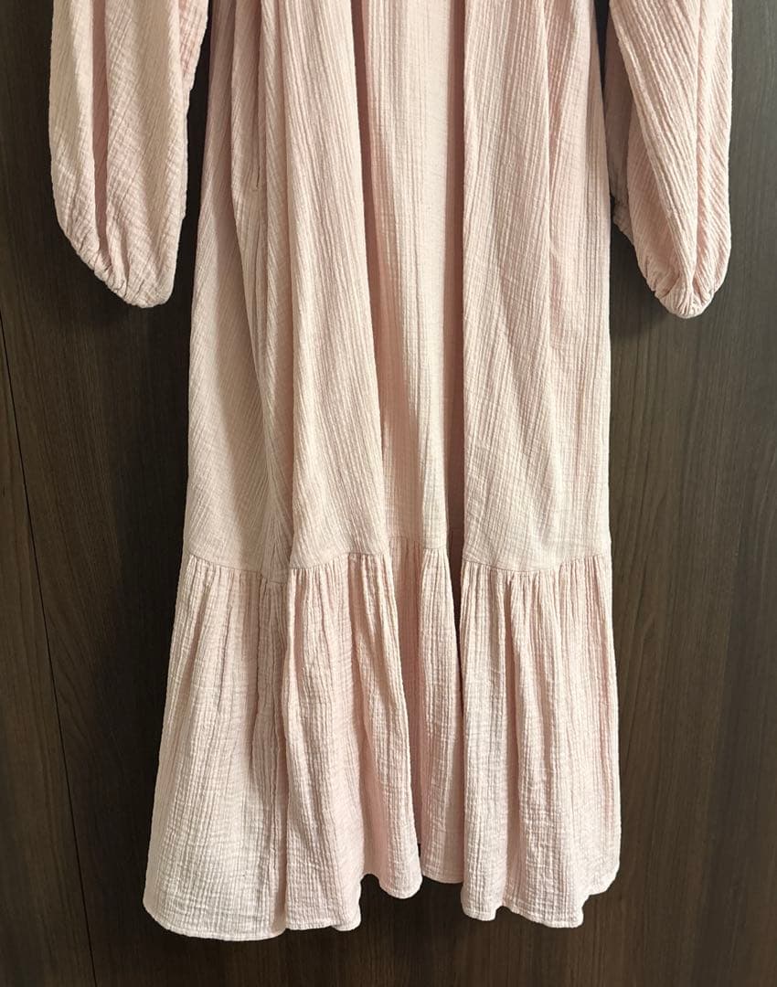 Sara mallika Cotton Gauze Long Dress 新品