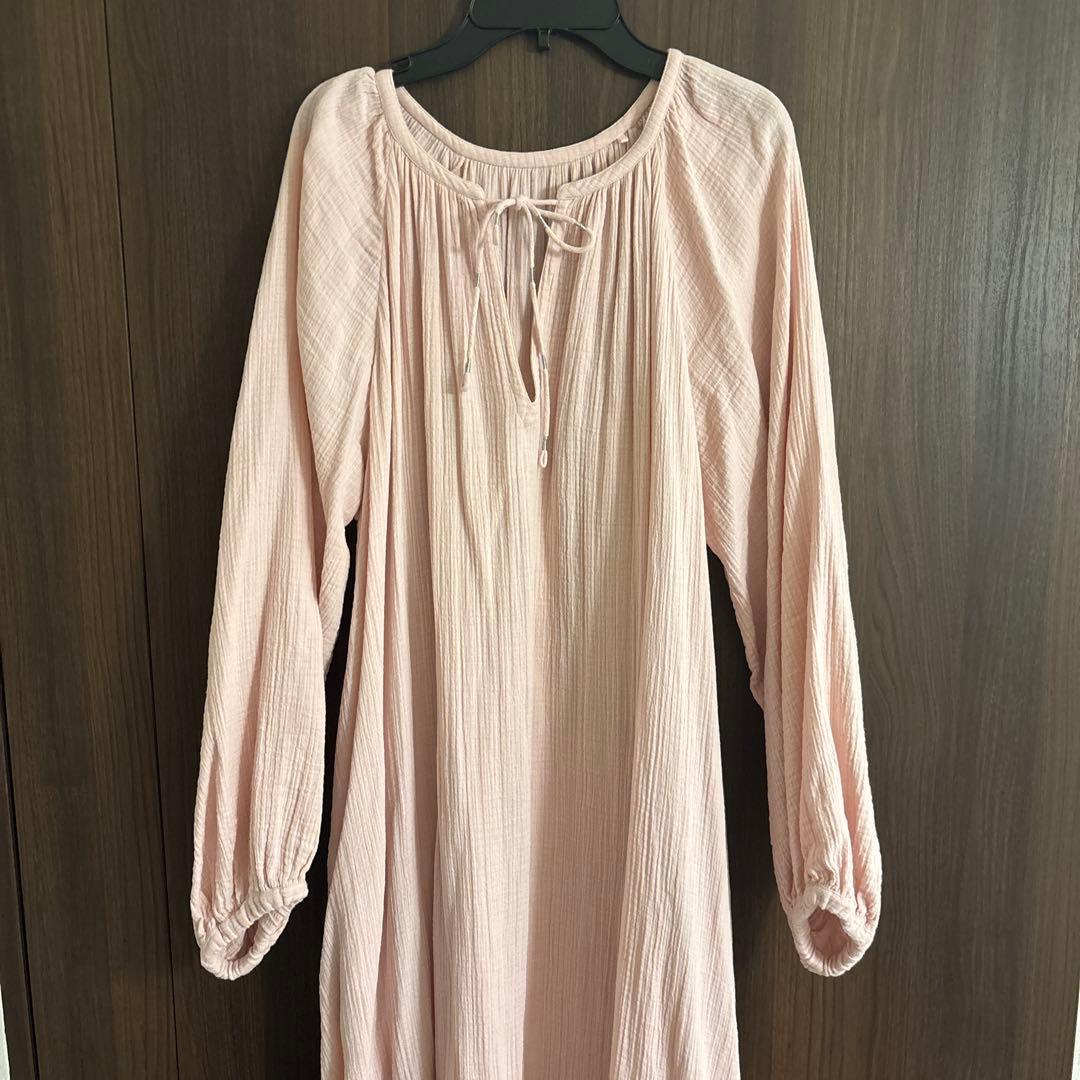 Sara mallika Cotton Gauze Long Dress 新品