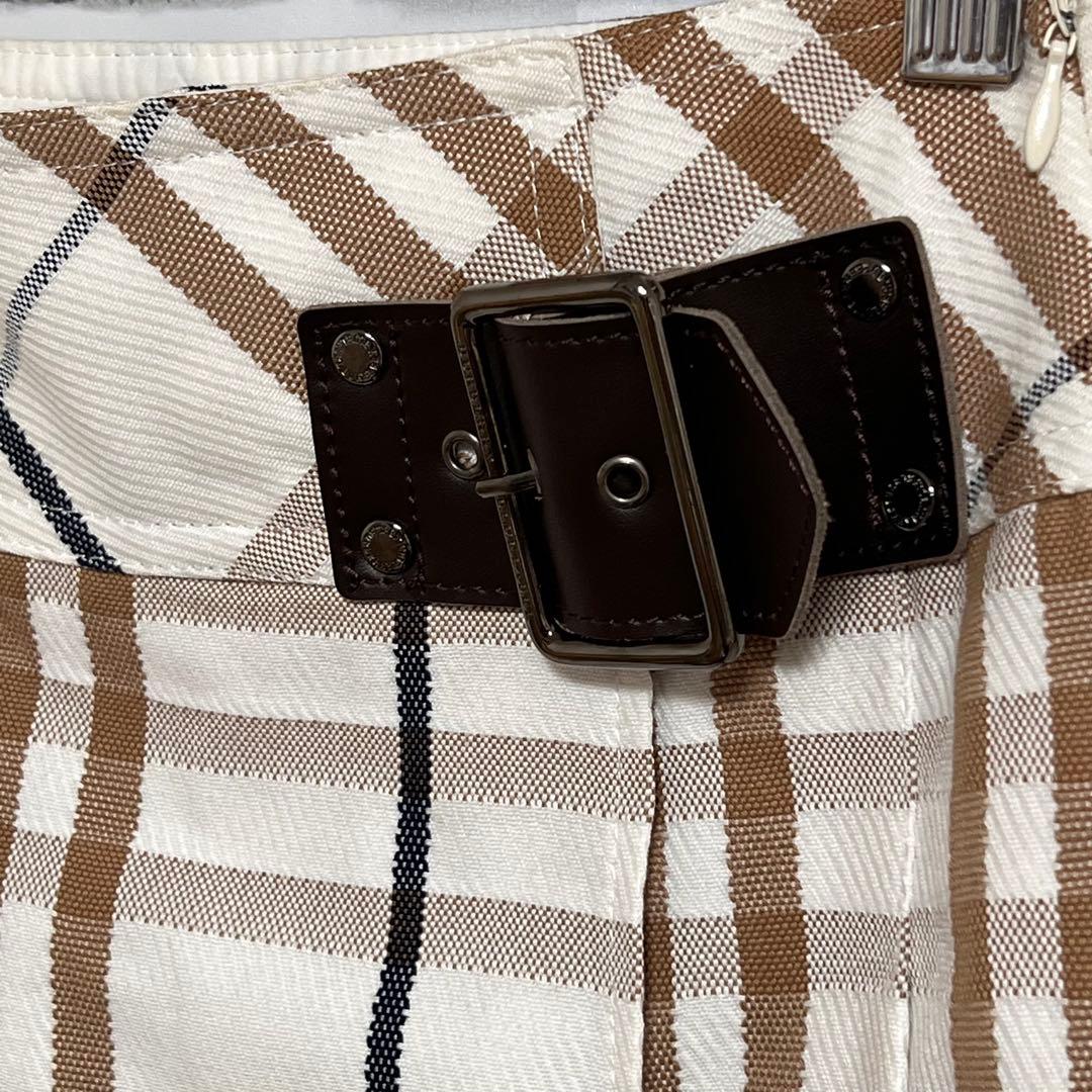 BURBERRY BLUE LABEL チェック柄スカート 38
