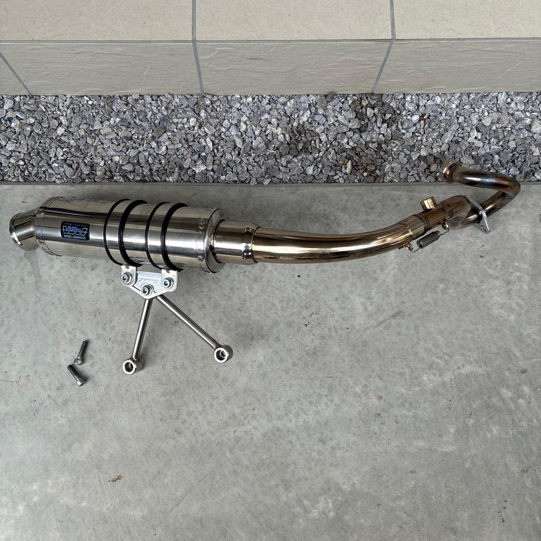 ウィンドジャマーズ シグナス 4型 5型 マフラー 美品 コイルコーン