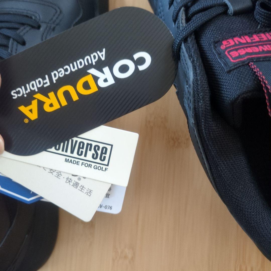P388新品 28cm ブリーフィングゴルフ シューズコンバース