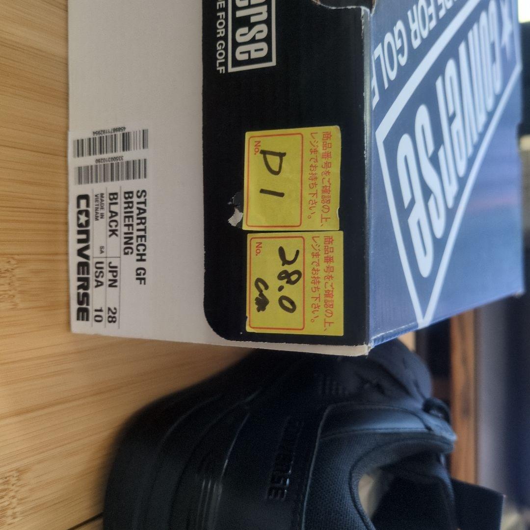 P388新品 28cm ブリーフィングゴルフ シューズコンバース