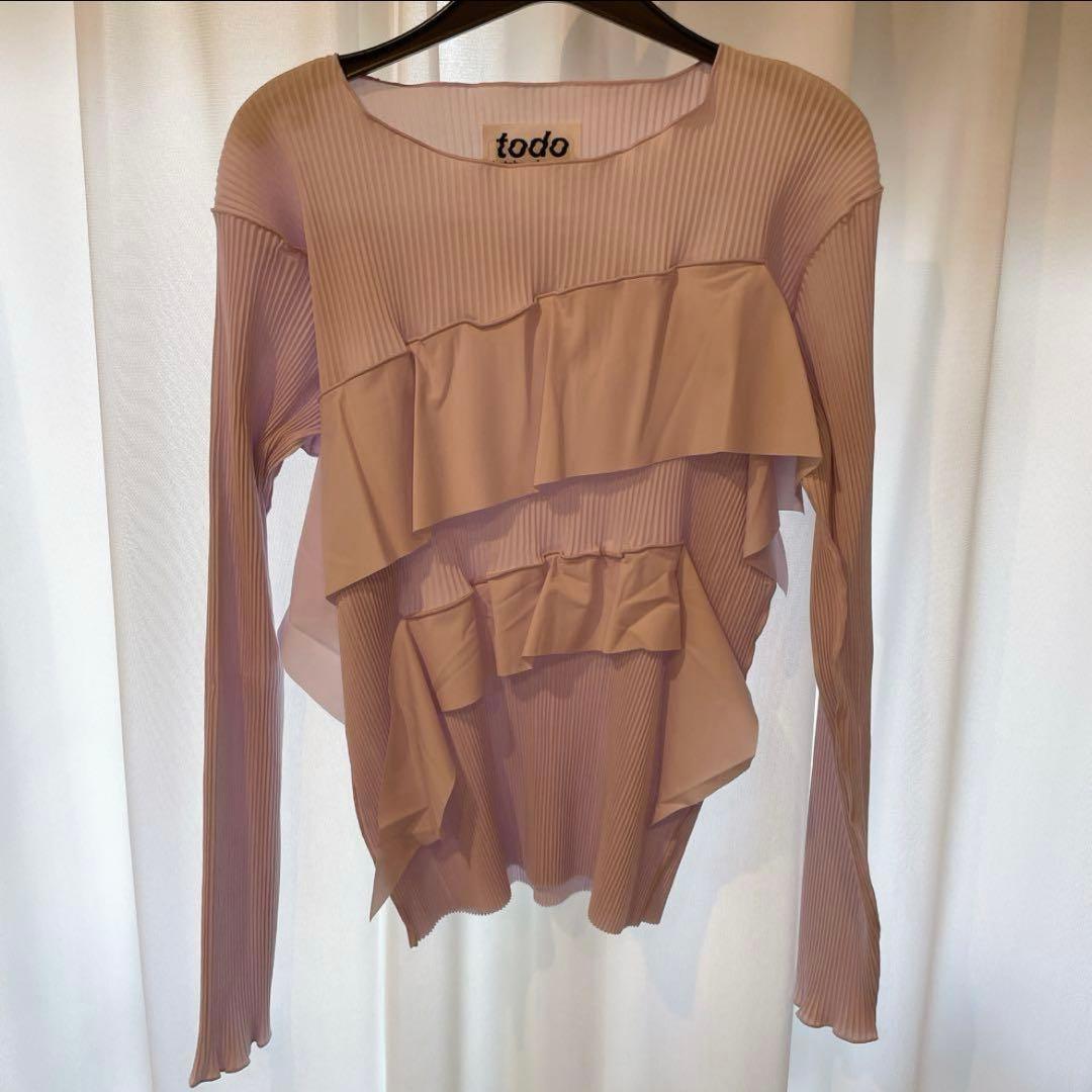 kotohayokozawaコトハヨコザワ todoウェーブロングスリーブトップ
