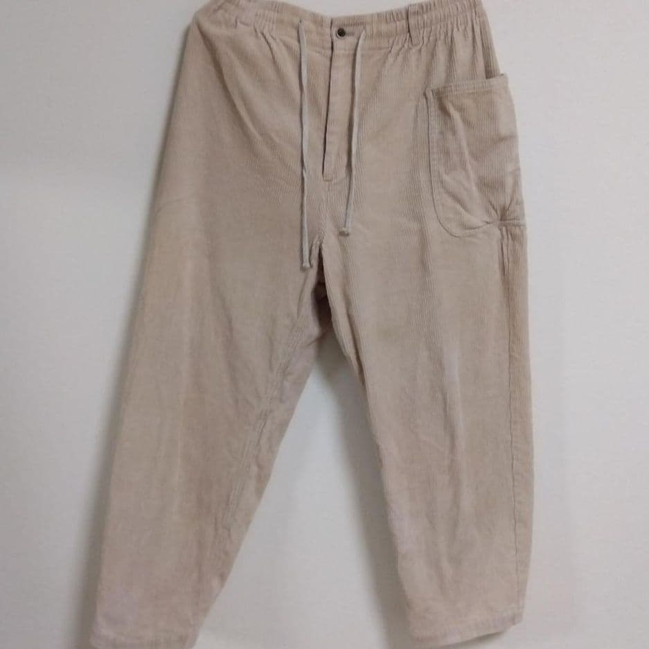 アトリエナルセ　コーデュロイパンツ　アッシュピンク