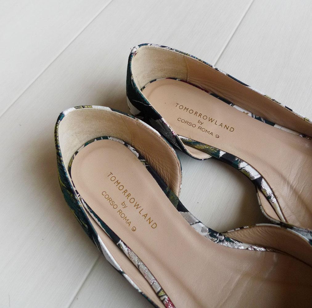 ■専用■美品「コルソローマ 9」イタリア製 トゥモローランド フラットシューズ