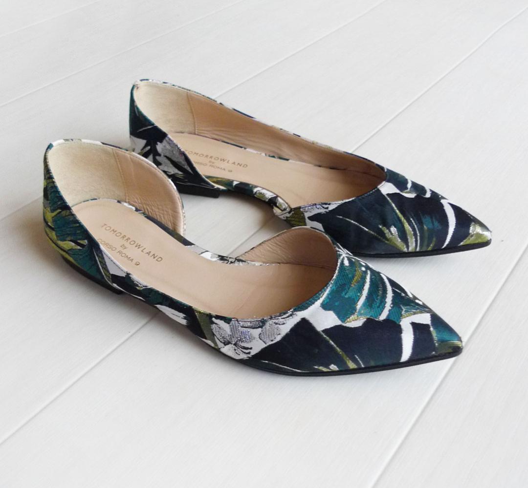 ■専用■美品「コルソローマ 9」イタリア製 トゥモローランド フラットシューズ